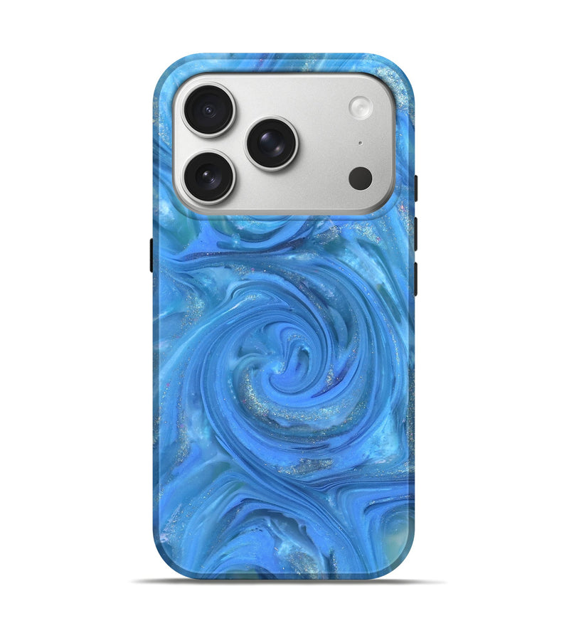 iPhone 17 Pro ResinArt Live Edge Phone Case - Vincent (Clear, 821071)