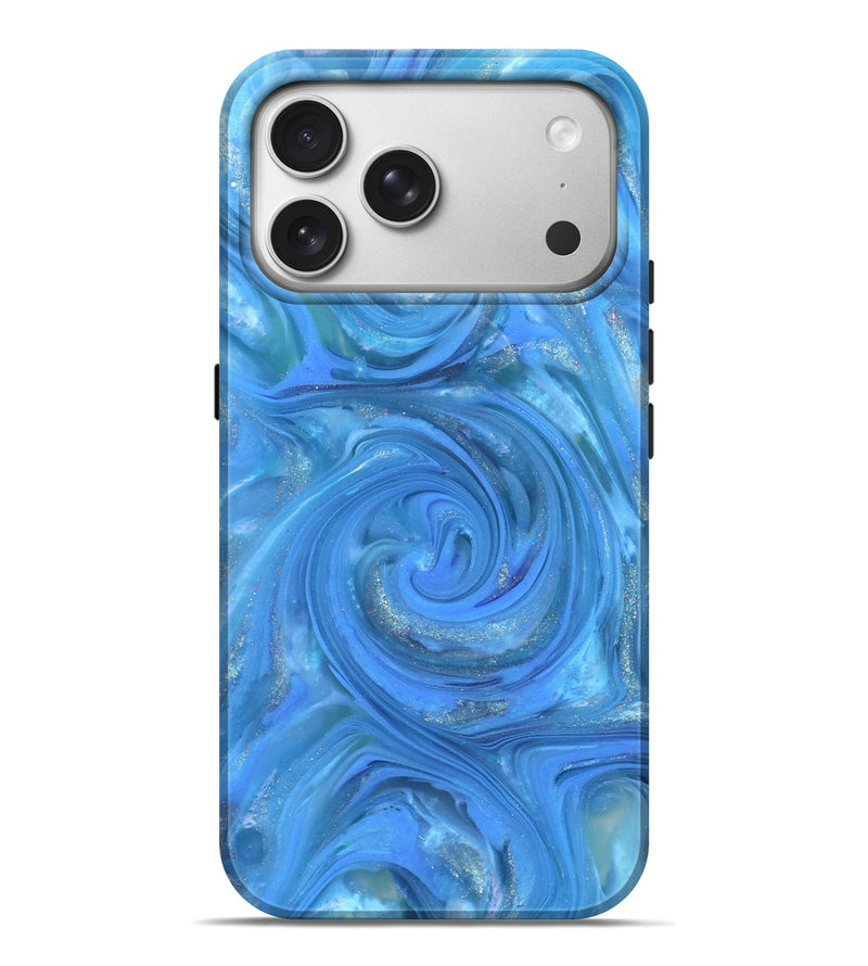 iPhone 17 Pro Max ResinArt Live Edge Phone Case - Vincent (Clear, 821071)