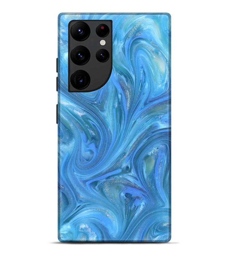 Galaxy S22 Ultra ResinArt Live Edge Phone Case - Heather (Clear, 821072)
