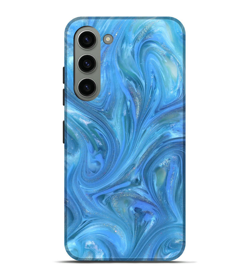 Galaxy S23 Plus ResinArt Live Edge Phone Case - Heather (Clear, 821072)