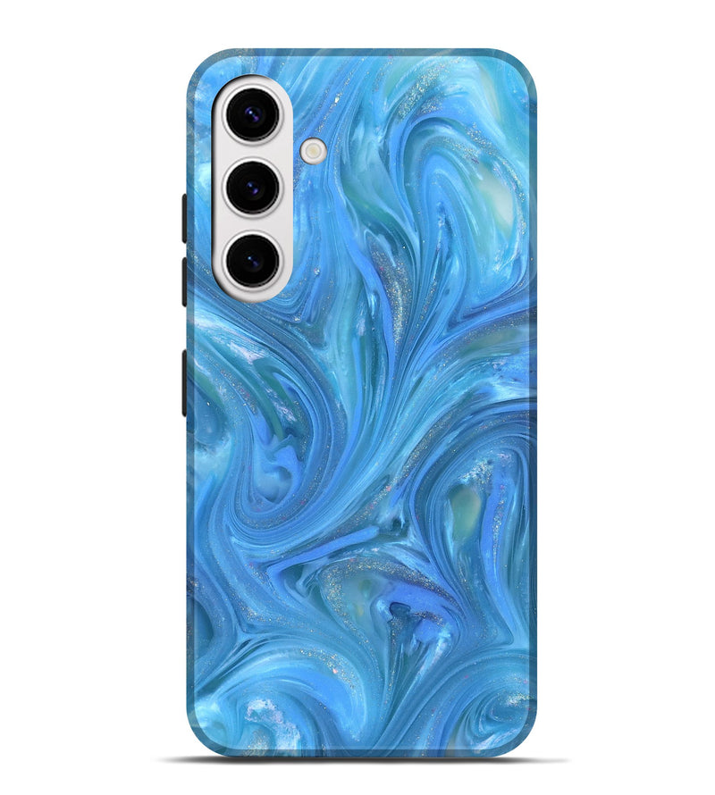 Galaxy S25 Plus ResinArt Live Edge Phone Case - Heather (Clear, 821072)
