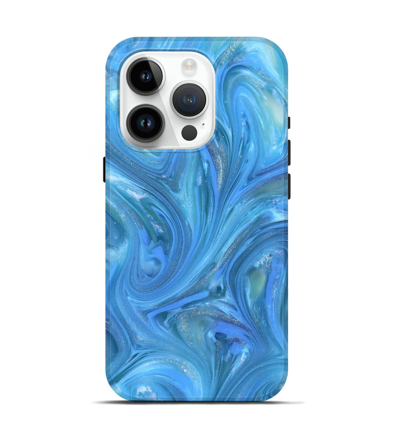 iPhone 15 Pro ResinArt Live Edge Phone Case - Heather (Clear, 821072)