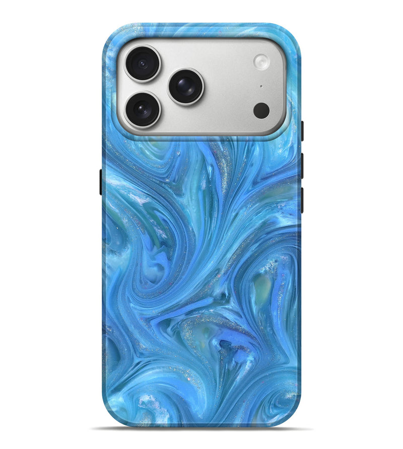 iPhone 17 Pro Max ResinArt Live Edge Phone Case - Heather (Clear, 821072)