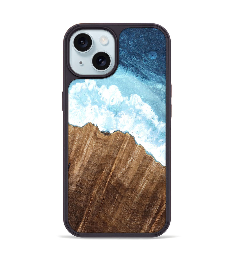 iPhone 15 Wood Phone Case - Mariah (Coastal, 821081)