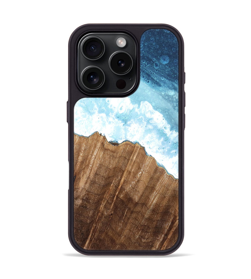 iPhone 16 Pro Wood Phone Case - Mariah (Coastal, 821081)