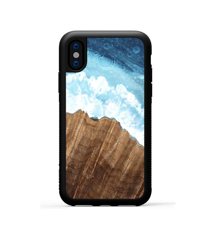 iPhone Xs Wood Phone Case - Mariah (Coastal, 821081)