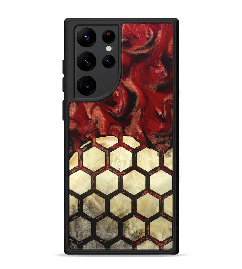 Galaxy S22 Ultra Wood Phone Case - Jolette (Pattern, 821083)