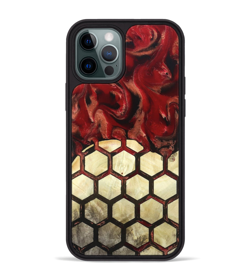 iPhone 12 Pro Max Wood Phone Case - Jolette (Pattern, 821083)