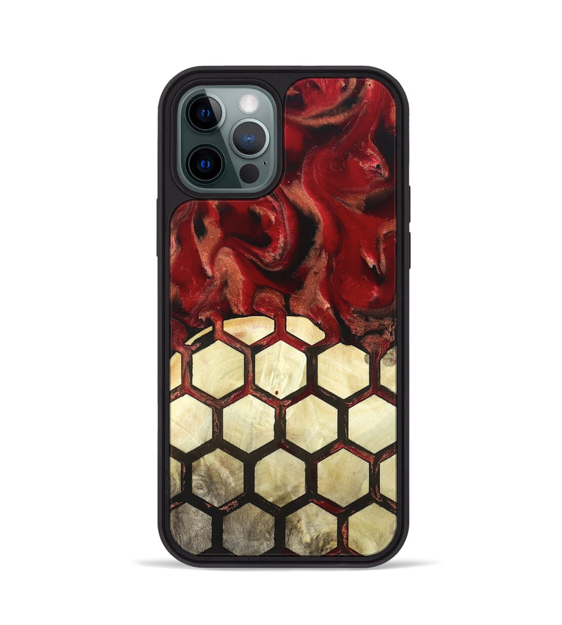 iPhone 12 Pro Wood Phone Case - Jolette (Pattern, 821083)