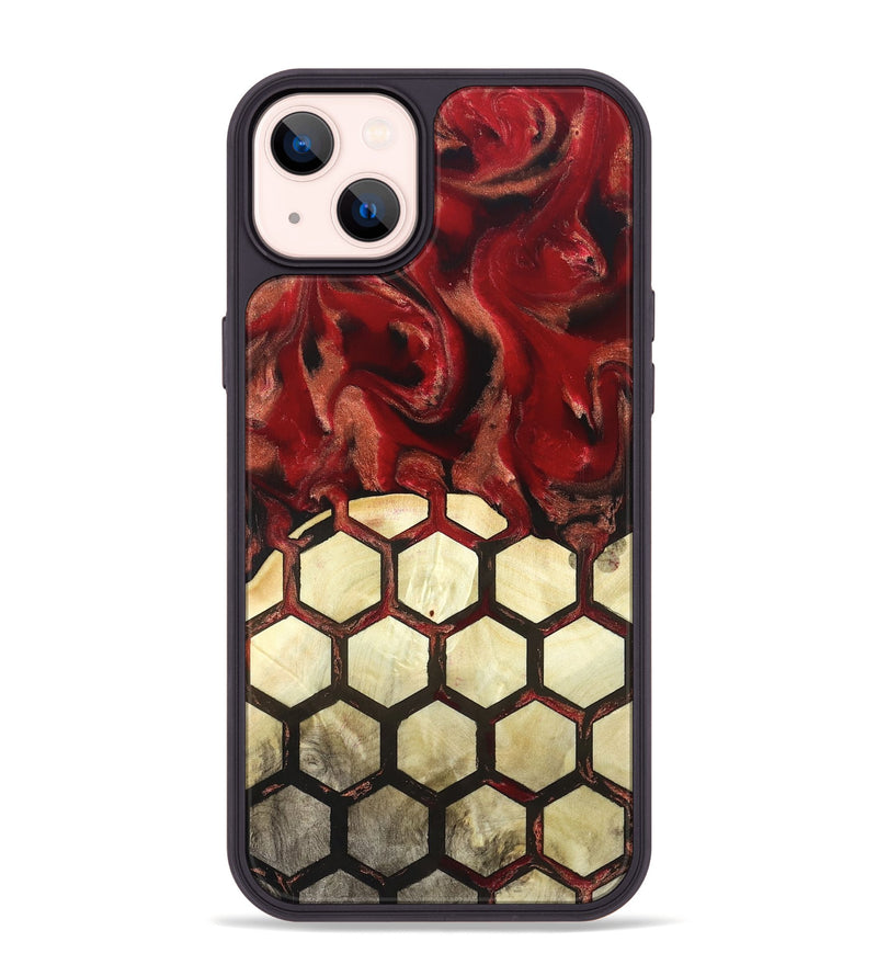 iPhone 14 Plus Wood Phone Case - Jolette (Pattern, 821083)