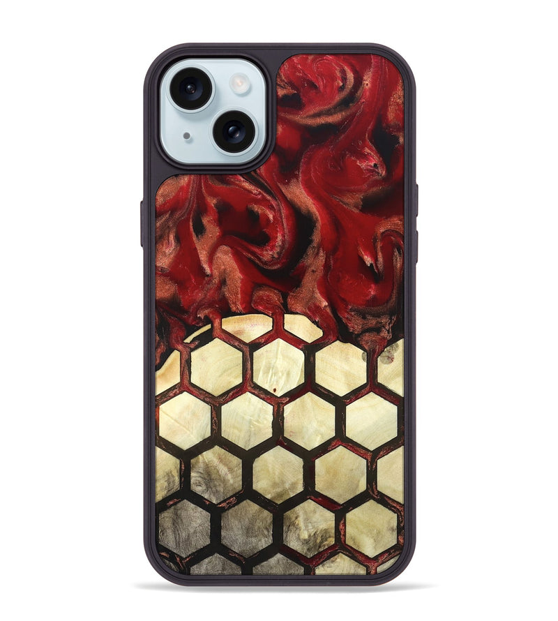 iPhone 15 Plus Wood Phone Case - Jolette (Pattern, 821083)