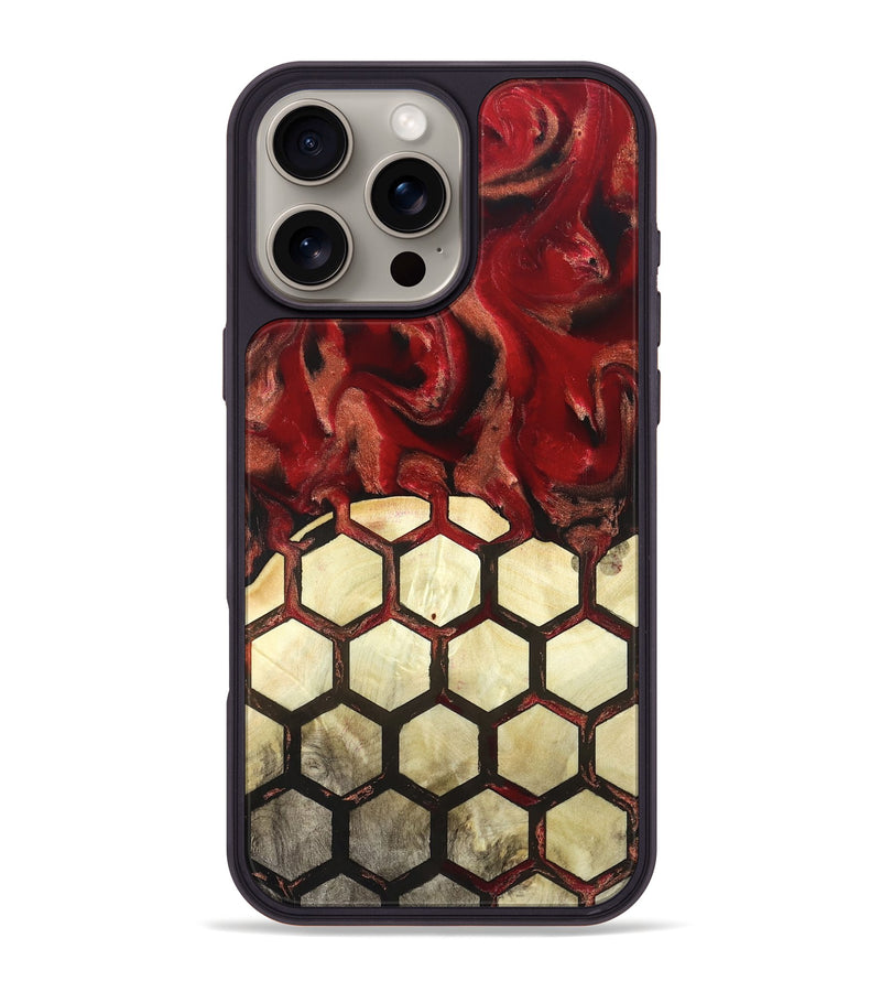 iPhone 16 Pro Max Wood Phone Case - Jolette (Pattern, 821083)