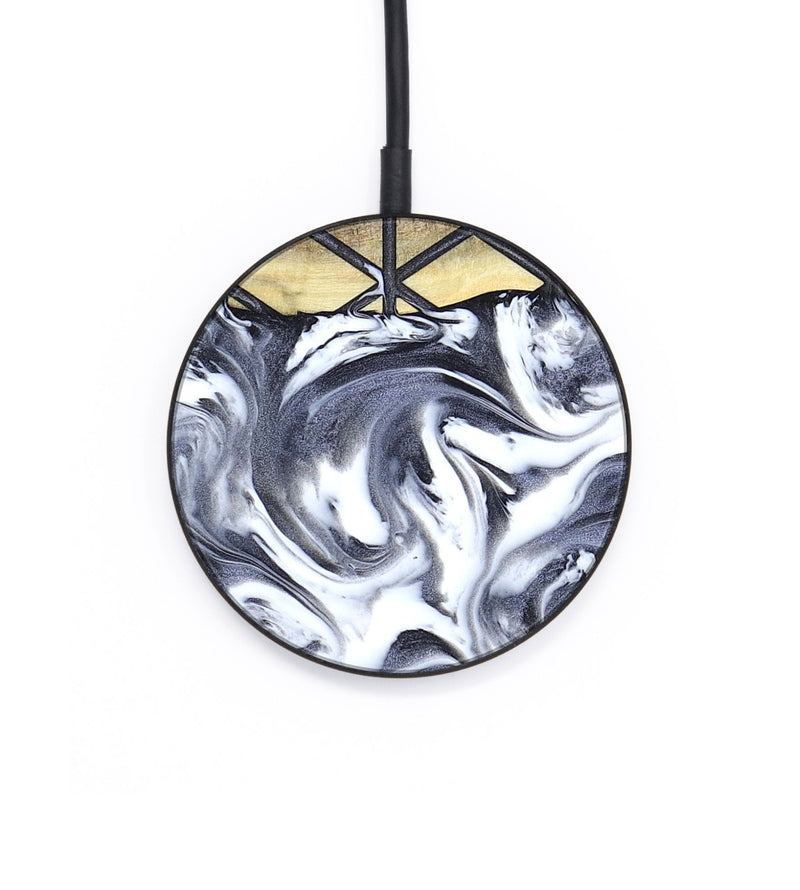 Circle Wood Wireless Charger - Zion (Pattern, 821084)