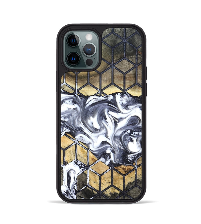 iPhone 12 Pro Wood Phone Case - Zion (Pattern, 821084)