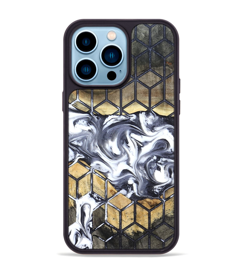 iPhone 14 Pro Max Wood Phone Case - Zion (Pattern, 821084)