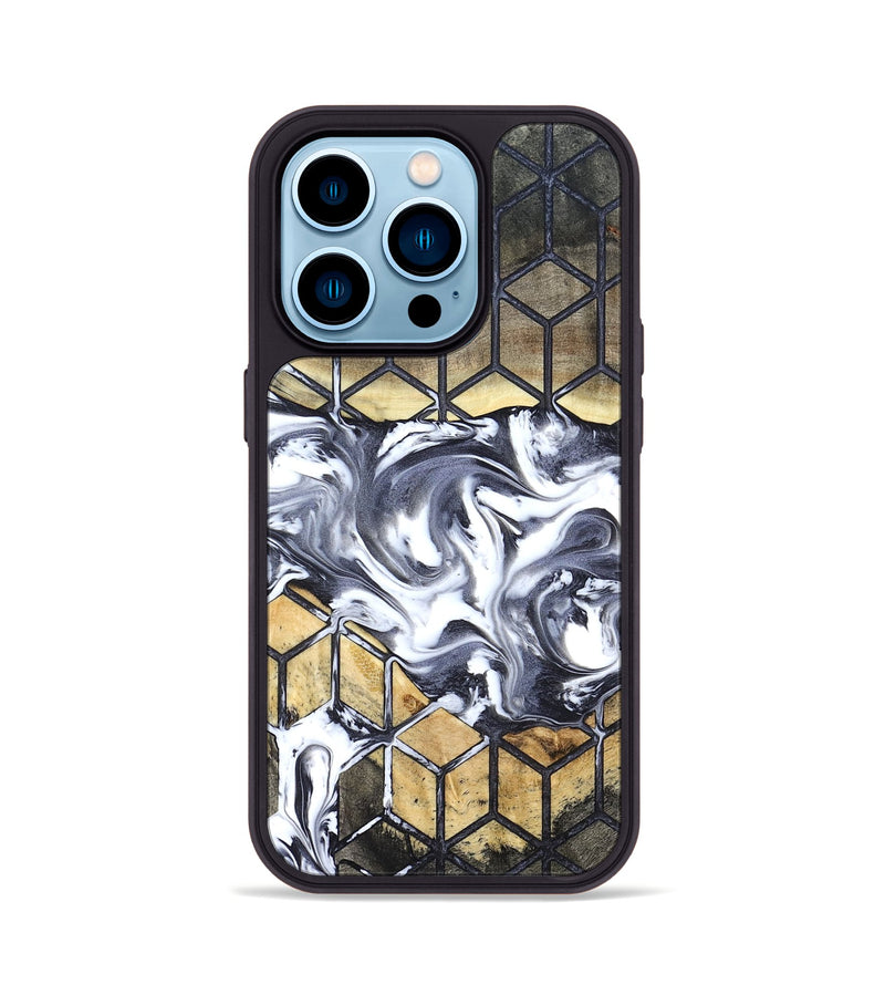 iPhone 14 Pro Wood Phone Case - Zion (Pattern, 821084)