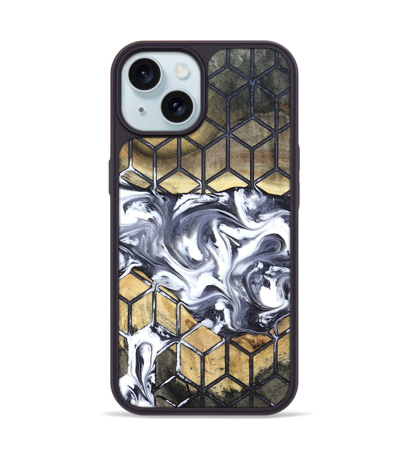 iPhone 15 Wood Phone Case - Zion (Pattern, 821084)