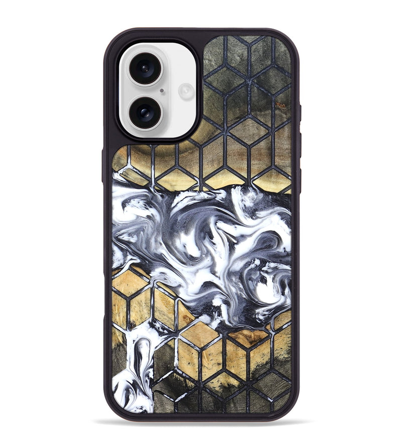 iPhone 16 Plus Wood Phone Case - Zion (Pattern, 821084)