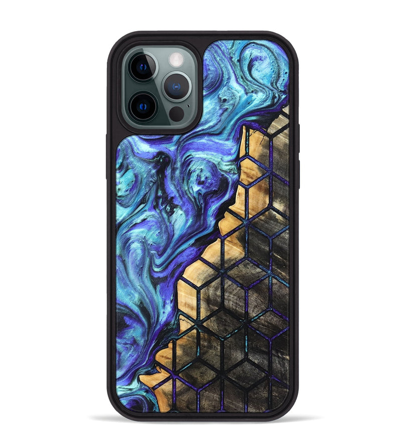 iPhone 12 Pro Max Wood Phone Case - Noemi (Pattern, 821087)