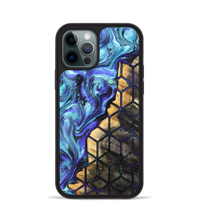 iPhone 12 Pro Wood Phone Case - Noemi (Pattern, 821087)
