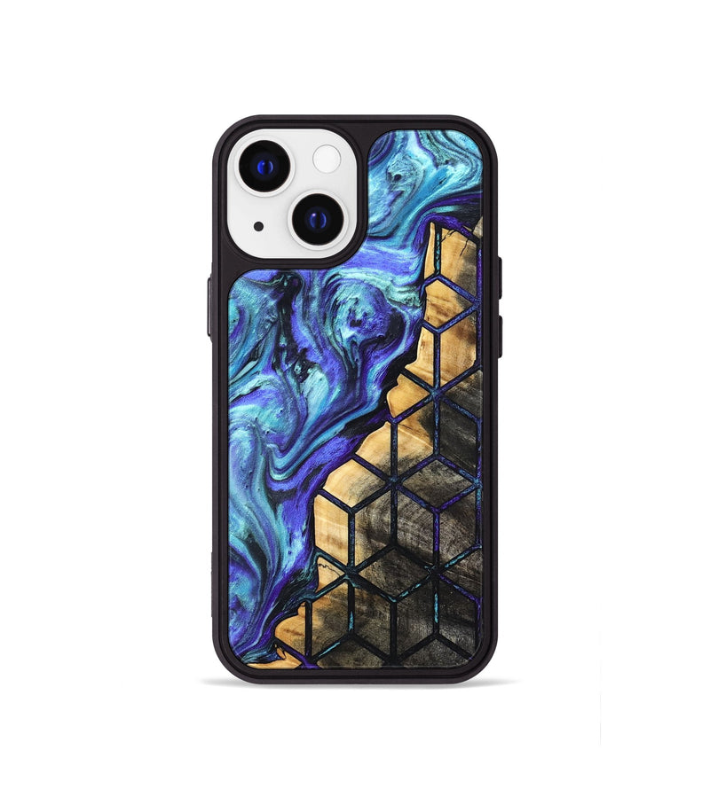 iPhone 13 mini Wood Phone Case - Noemi (Pattern, 821087)