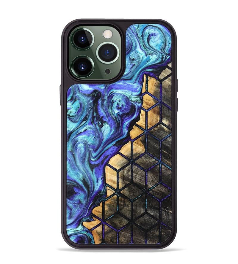 iPhone 13 Pro Max Wood Phone Case - Noemi (Pattern, 821087)