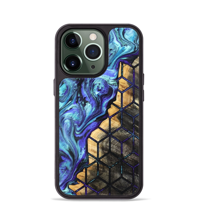 iPhone 13 Pro Wood Phone Case - Noemi (Pattern, 821087)