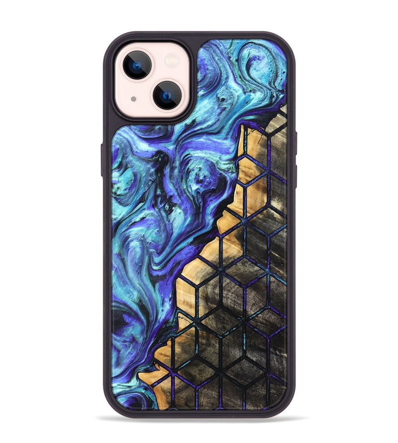 iPhone 14 Plus Wood Phone Case - Noemi (Pattern, 821087)