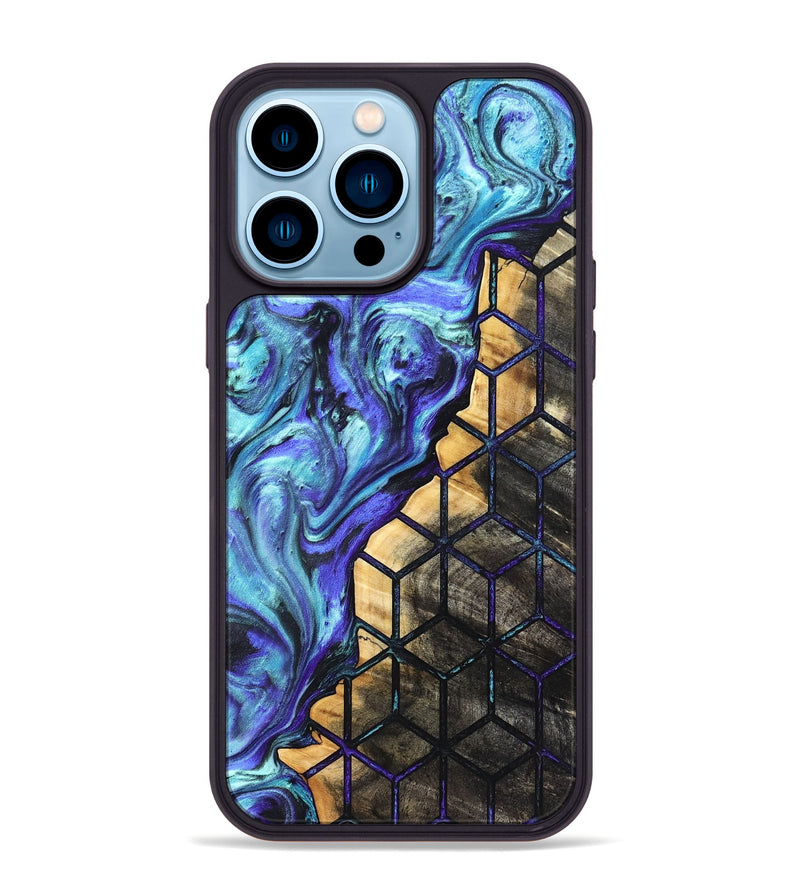 iPhone 14 Pro Max Wood Phone Case - Noemi (Pattern, 821087)