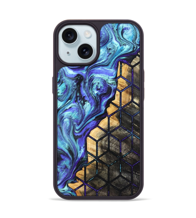 iPhone 15 Wood Phone Case - Noemi (Pattern, 821087)