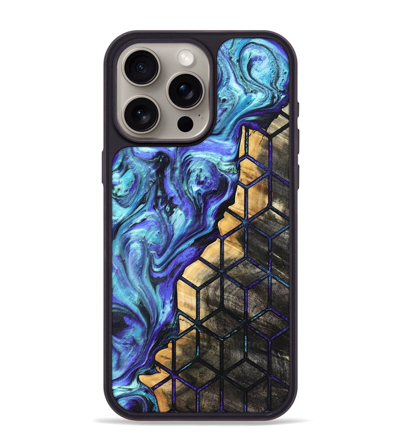 iPhone 15 Pro Max Wood Phone Case - Noemi (Pattern, 821087)