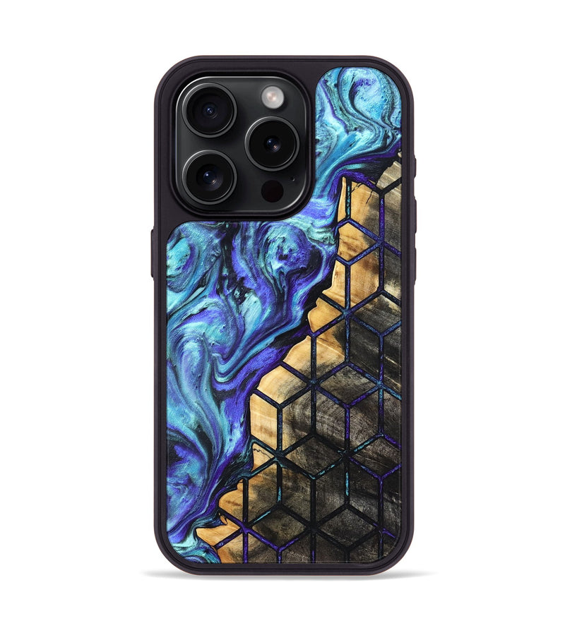 iPhone 15 Pro Wood Phone Case - Noemi (Pattern, 821087)