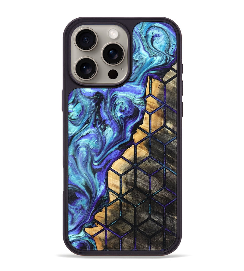 iPhone 16 Pro Max Wood Phone Case - Noemi (Pattern, 821087)