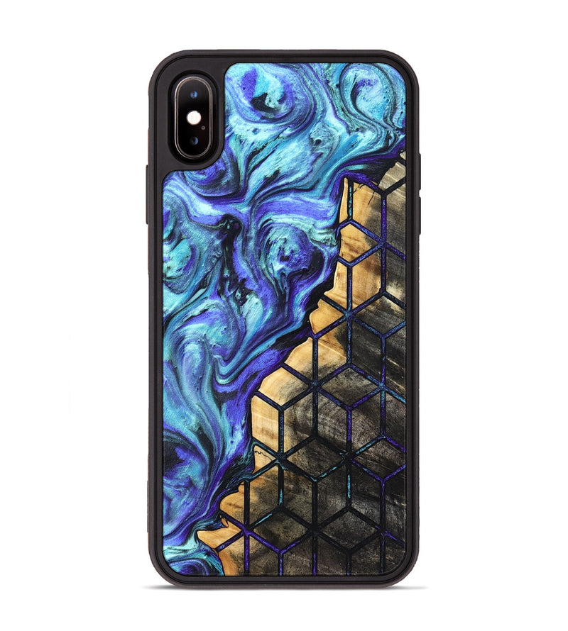 iPhone Xs Max Wood Phone Case - Noemi (Pattern, 821087)