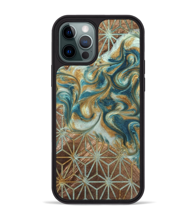 iPhone 12 Pro Max Wood Phone Case - Randell (Pattern, 821088)