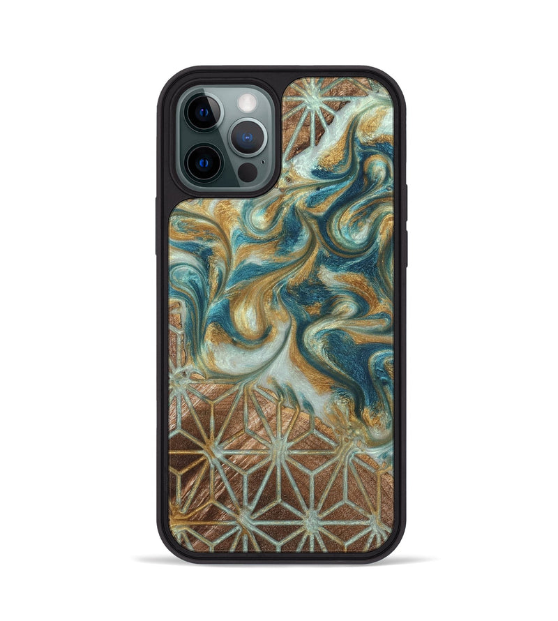 iPhone 12 Pro Wood Phone Case - Randell (Pattern, 821088)