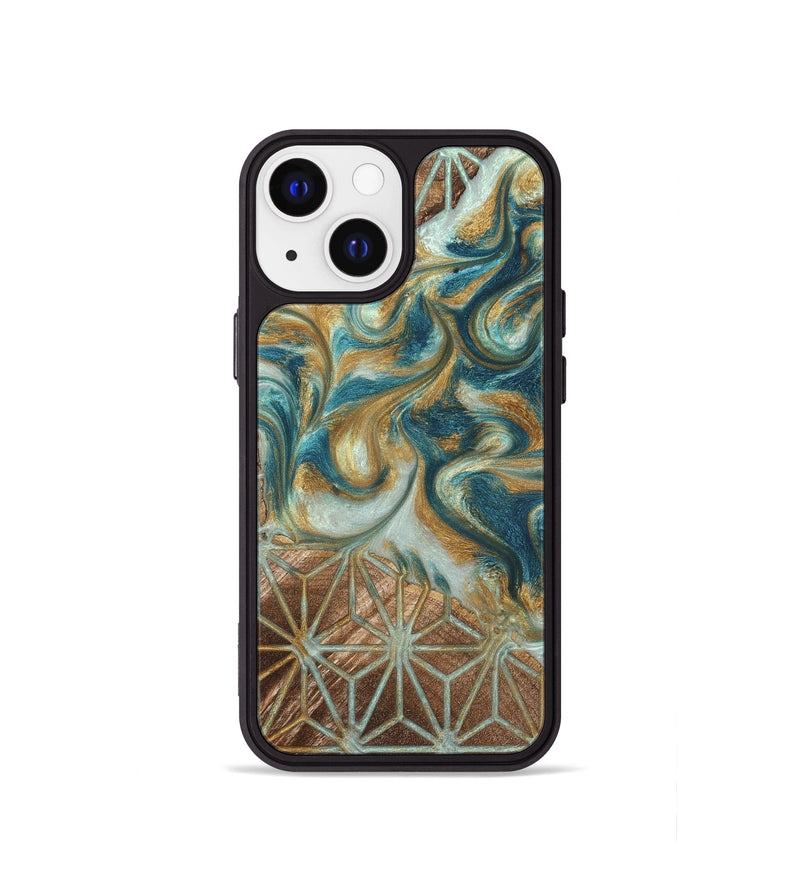 iPhone 13 mini Wood Phone Case - Randell (Pattern, 821088)