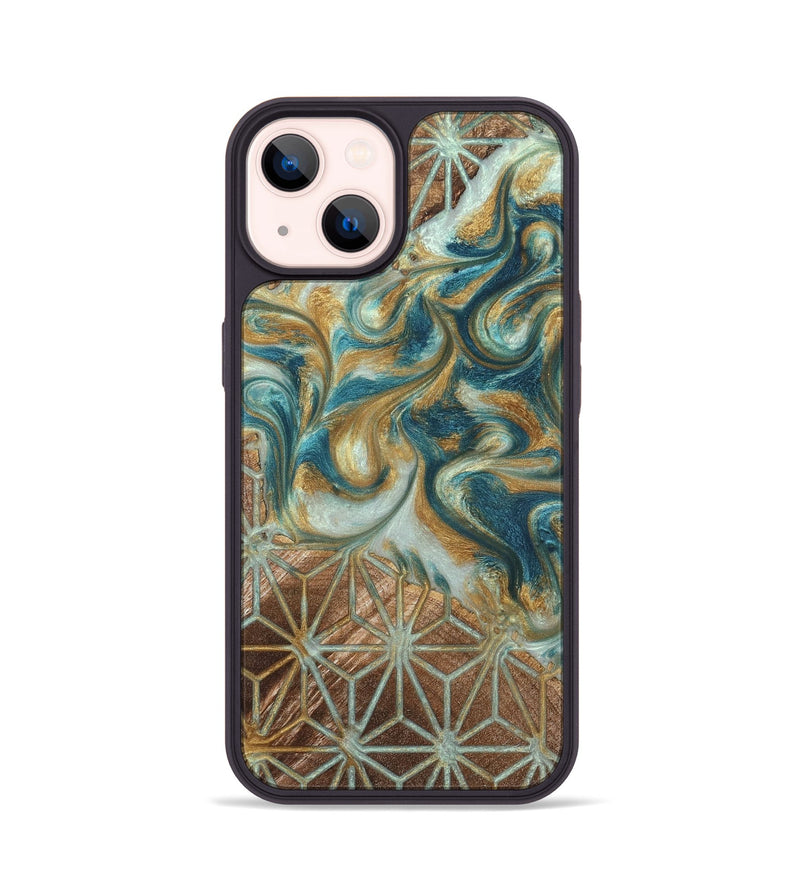 iPhone 14 Wood Phone Case - Randell (Pattern, 821088)