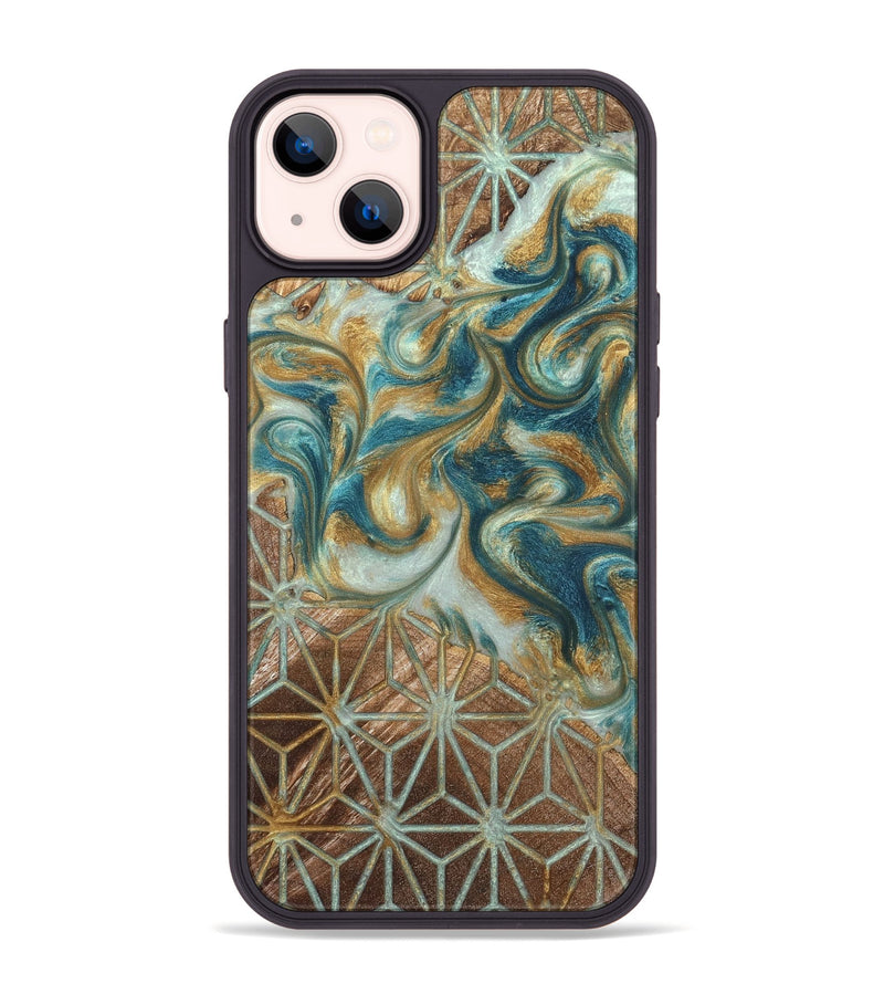 iPhone 14 Plus Wood Phone Case - Randell (Pattern, 821088)