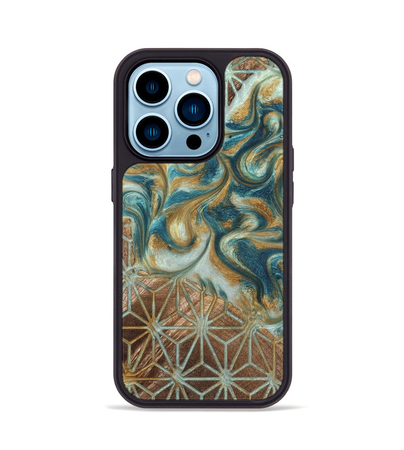 iPhone 14 Pro Wood Phone Case - Randell (Pattern, 821088)