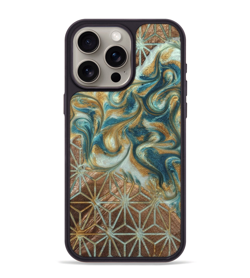 iPhone 15 Pro Max Wood Phone Case - Randell (Pattern, 821088)