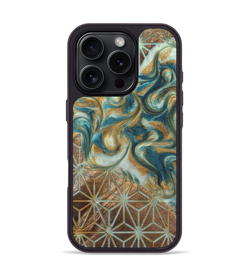 iPhone 16 Pro Wood Phone Case - Randell (Pattern, 821088)