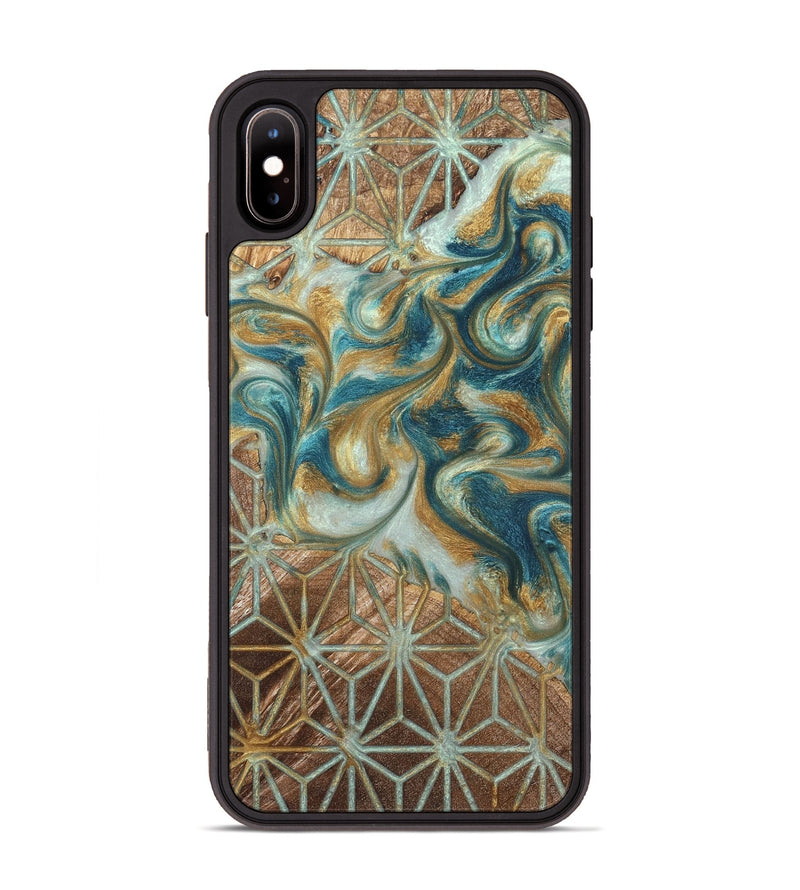 iPhone Xs Max Wood Phone Case - Randell (Pattern, 821088)