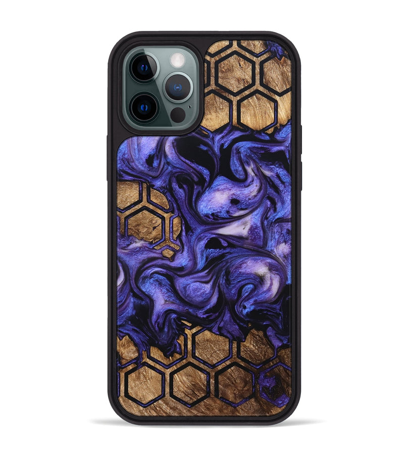 iPhone 12 Pro Max Wood Phone Case - Linsey (Pattern, 821089)