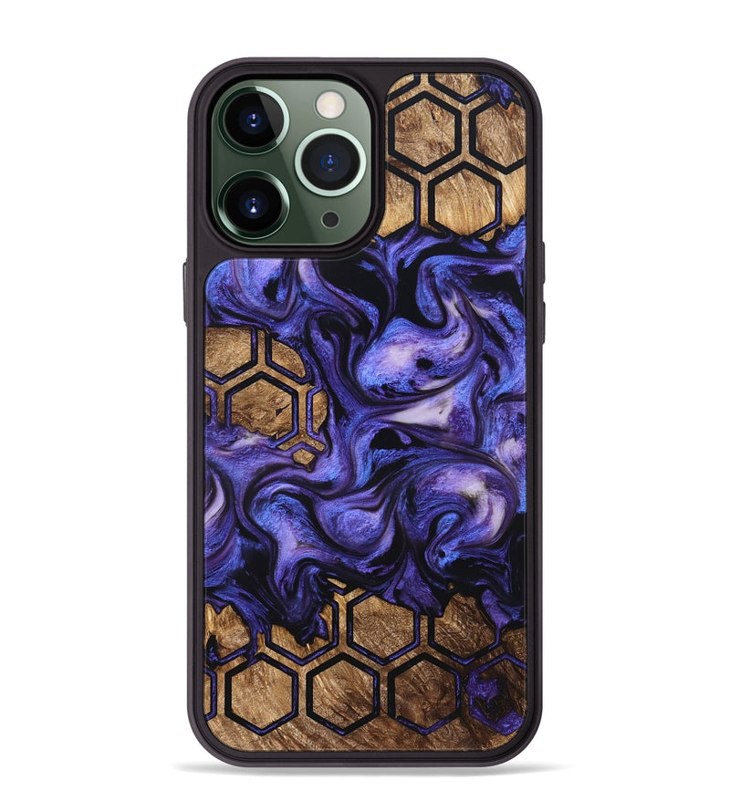 iPhone 13 Pro Max Wood Phone Case - Linsey (Pattern, 821089)