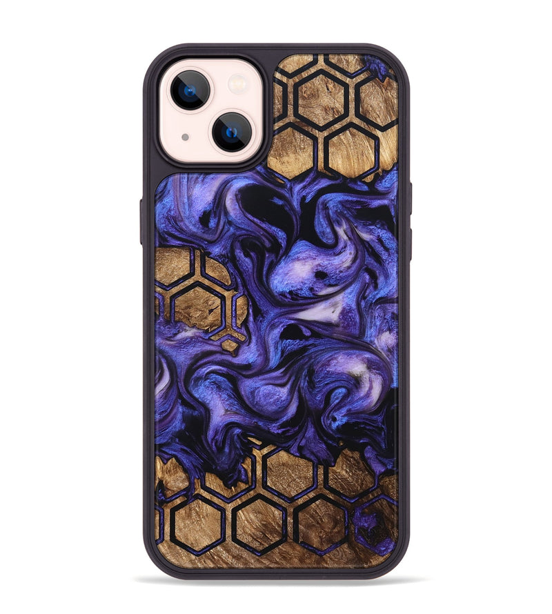 iPhone 14 Plus Wood Phone Case - Linsey (Pattern, 821089)