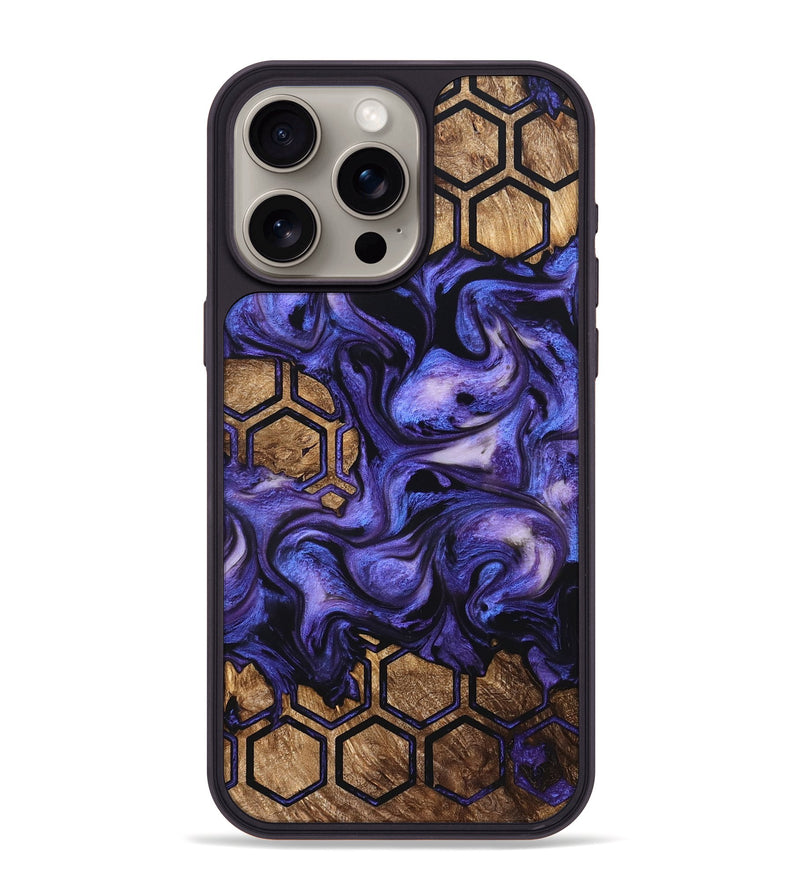 iPhone 15 Pro Max Wood Phone Case - Linsey (Pattern, 821089)