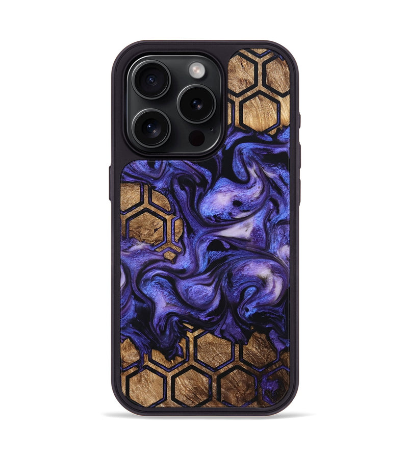 iPhone 15 Pro Wood Phone Case - Linsey (Pattern, 821089)