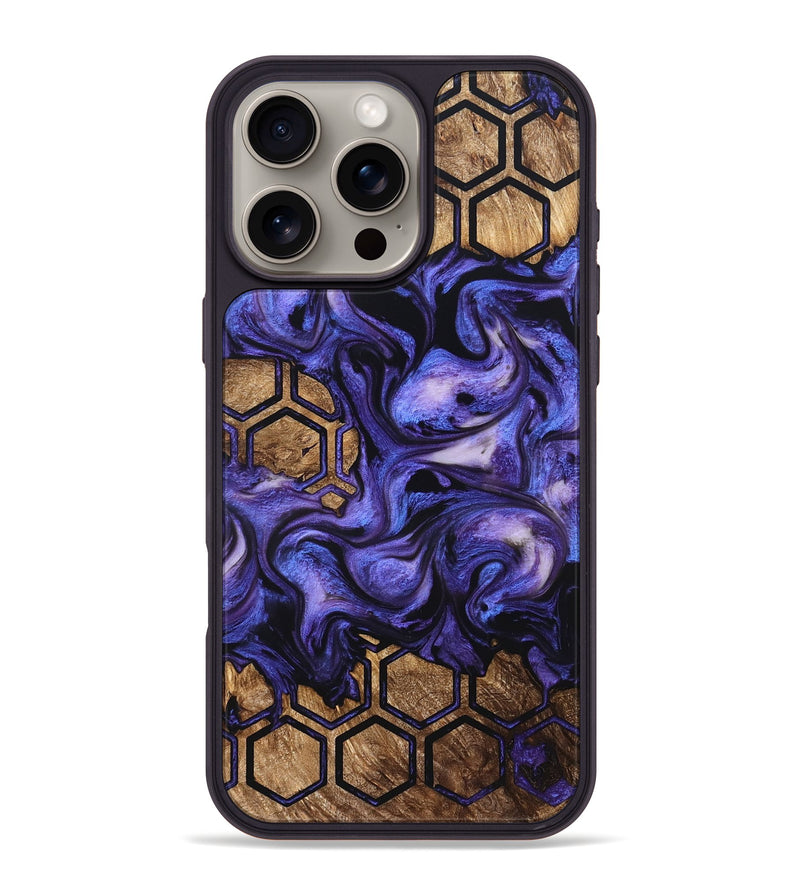 iPhone 16 Pro Max Wood Phone Case - Linsey (Pattern, 821089)