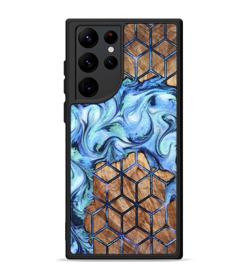 Galaxy S22 Ultra Wood Phone Case - Tanner (Pattern, 821090)